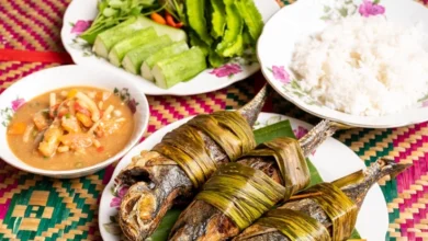 Ikan Cencaru Sumbat Sambal Kelapa & Air Asam Kerisik