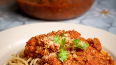 Spaghetti Sos Bolognese Homemade