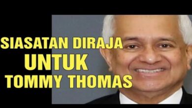 Adakah Siasatan Terhadap Tommy Thomas Akan Menjadi Seperti Siasatan Kes Nazlan, Zeti Dan Taufiq Ayman?