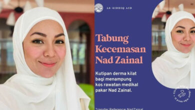 Tabung kecemasan Nad Zainal berjaya kumpul RM43,987.50