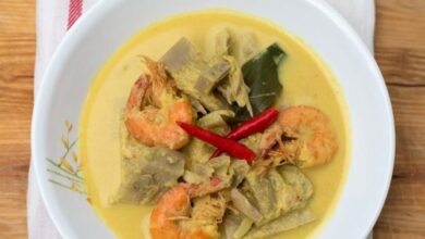 Masak Lemak Cili Padi Nangka Muda Dan Udang