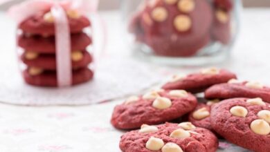 Biskut Red Velvet White Chocolate Chips