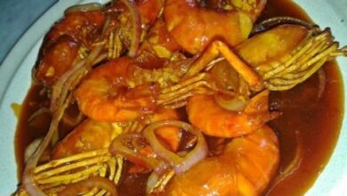 Udang Galah Sweet Sour