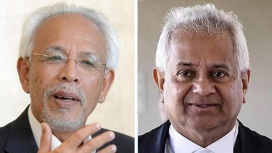 Umno’s Shahrir Samad (left) said former attorney-general Tommy Thomas had abused his powers by bringing a criminal case against him.