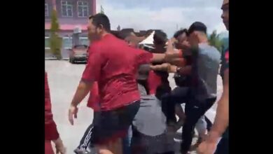 Cops arrest 11 men as suspects after video of fight goes viral