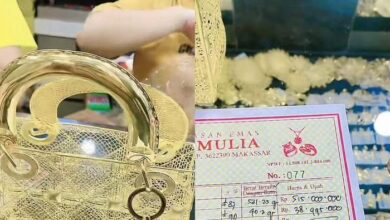 Wanita Makassar tular ‘tayang’ beg tangan emas RM150,108