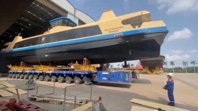 Penang's new ferry unveiled in Vietnam shipyard