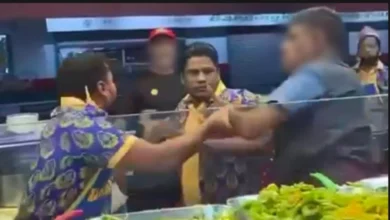 Pekerja restoran dipukul pelanggan ambil lauk dengan tangan