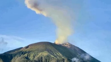 Gunung berapi Ili Lewotolok meletus hari ini