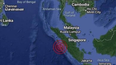 Tremors felt in peninsula after 7.0 quake in Indonesia