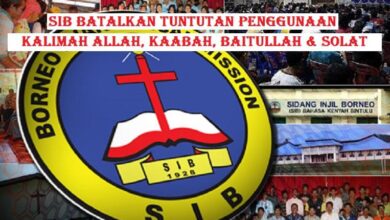 Penjelasan Mengapa Kerajaan Batalkan Rayuan Keputusan Penggunaan Kalimah Allah Di Kalangan Bukan Islam