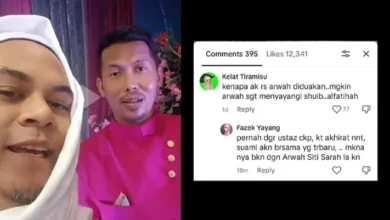 Abang kepada Allahyarhamah Siti Sarah, Ahmad Firdous Raissuddin menyelar komen netizen mengenai perkahwinan adik iparnya Shuib dan isteri, Watie.