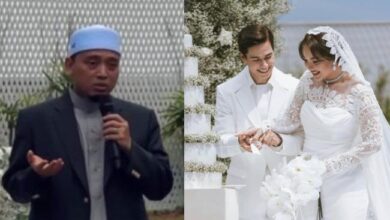 Ustaz Wadi Pejelas Isu Hadir Majlis Resepsi Ala Barat Janna & Dini [VIDEO]