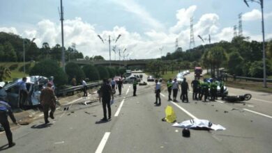 Truck ploughs into 11 vehicles: Two motorcyclists confirmed dead