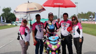 Pink Racing guna 3 enjin baharu di Teluk Intan