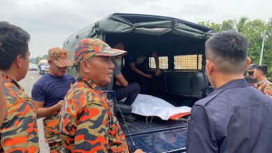 Ajal ketika cari kayu tiang bendera untuk Hari Malaysia