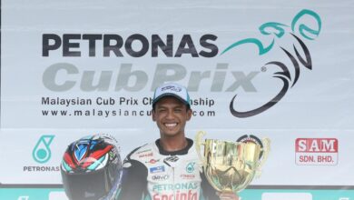 Pelumba CKJ Racing Team kritikal selepas terlibat kemalangan ngeri