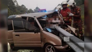 Pelajar politeknik maut dalam perjalanan ke kelas