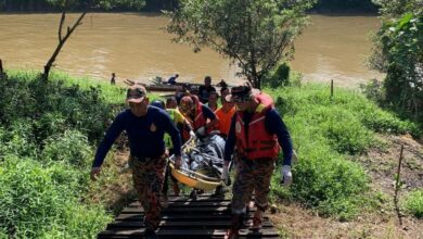 Warga emas hilang di sungai sejak Ahad ditemukan lemas