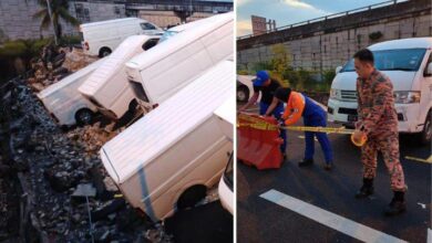 Landslide At MBSJ Carpark Damages 7 Vehicles