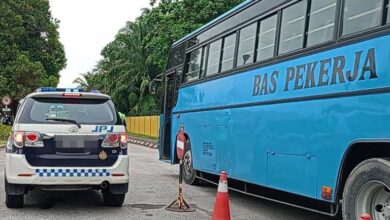 Bus driver caught driving without license for 12 years in Ops Patuh