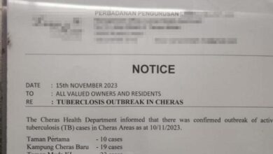 “It’s Under Control” Health Minister Denies TB Outbreak In Klang Valley