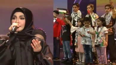 Zizi Kirana Sebak Menyanyikan Lagu ‘Atouna El Taoufoule’ & Dikelilingi Anak-Anak Palestin! [VIDEO]