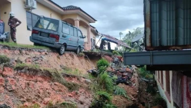 Tiga termasuk warga emas terselamat insiden tanah runtuh