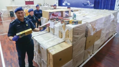 Serbuan polis rampas barang hampir RM1 bilion tahun ini