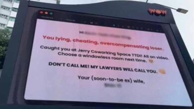 A woman scorned or unusual advert? Billboard in TTDI of 'cheating husband' goes viral