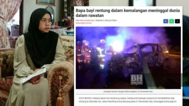 Bayi rentung, suami meninggal, Hasifah kerap terjaga jam 4 pagi