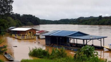 Four rivers in Kelantan exceed danger levels