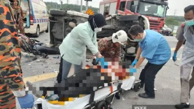 Wanita maut terbabit nahas ketika hantar cucu ke tadika