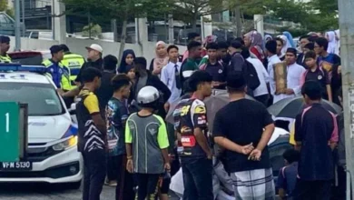 Pegawai kanan polis ditahan kes langgar pelajar depan sekolah