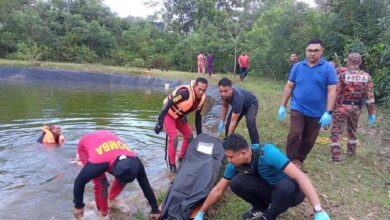 Lelaki lemas jatuh kolam kumbahan