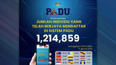 Lebih 1.2 juta daftar PADU