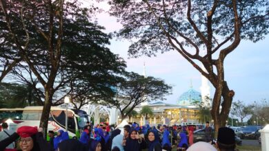 Ribuan rakyat Johor menanti lambaian Agong baharu