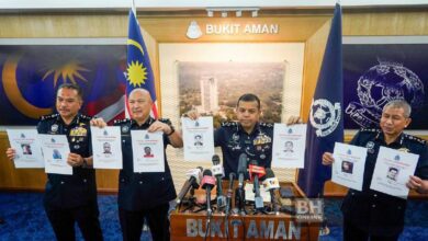 Polis sita harta, beku akaun bank RM9.72 juta