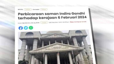 PDRM tidak cuai untuk tahan suami Indira Gandhi - Bekas KPN