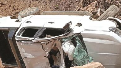 Falling boulder kills car driver in Tenom