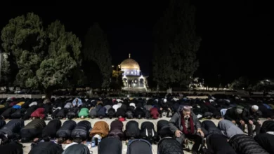 50,000 rakyat Palestin tunai solat tarawih di Masjid Al-Aqsa