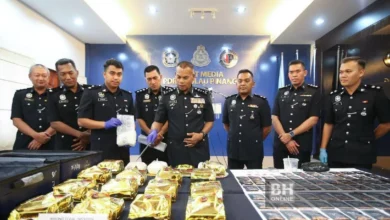 Penganggur miliki 11 rekod lampau ditahan, polis rampas dadah bernilai lebih RM500,000