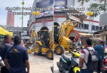 Netizens cheer KL City Hall for demolishing illegal food stalls in Chow Kit