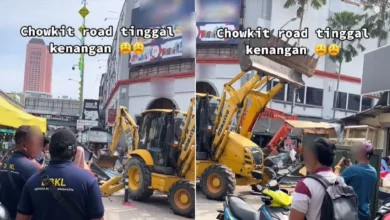 Netizens cheer KL City Hall for demolishing illegal food stalls in Chow Kit