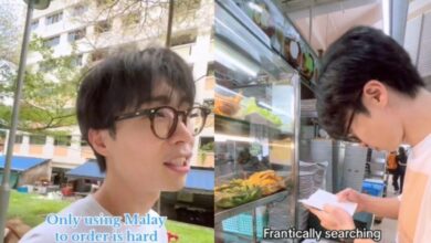 Lelaki Korea Selatan pesan makanan guna bahasa Melayu