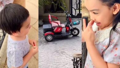 Reaksi Anak-Anak Siti Nurhaliza Apabila Dibelikan Skuter Raih Perhatian! [VIDEO]