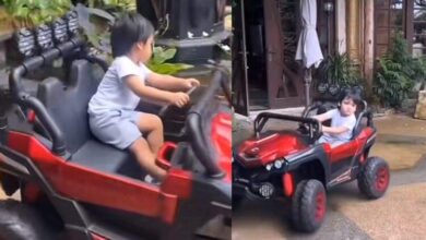 Gelagat Anak Lelaki Siti Nurhaliza Bawa Kereta Cetus Perhatian! [VIDEO]