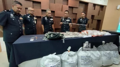 Polis Kedah tahan 9 lelaki, rampas syabu dan daun ketum