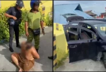 Tantrum on the bridge: Man lands in lockup after car mishap leads to police encounter