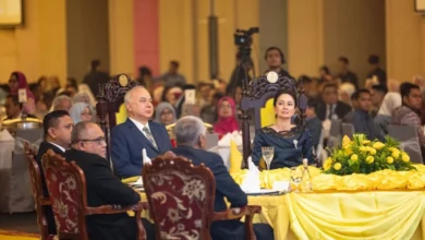 Sultan Nazrin graces Kelab Bakti Gunung Kledang's celebrity charity dinner